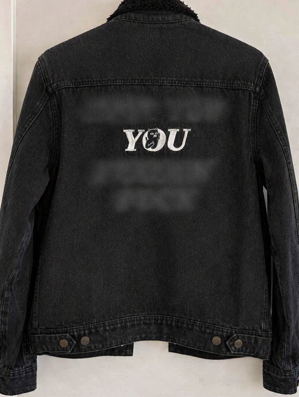 RIPNDIP F*g F*k Denim Sherpa Jacket